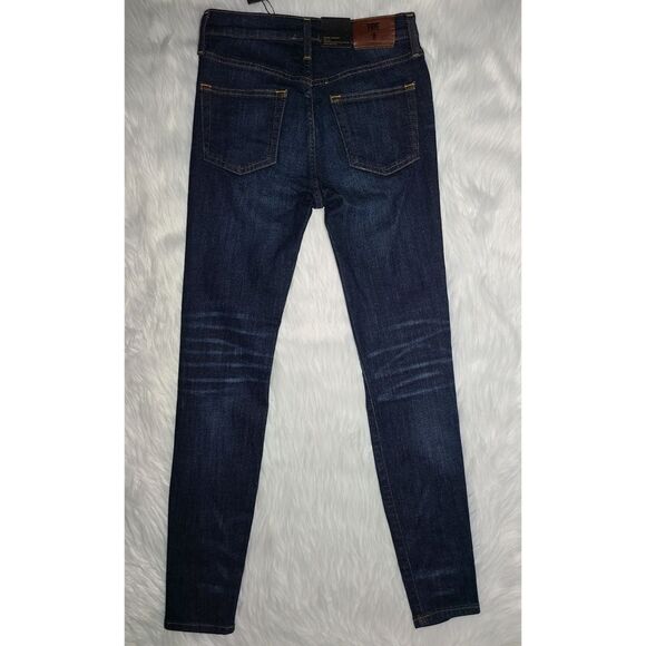 NWT|FRYE Addie Blake Blue Denim Skinny Jeans, 26 - Picture 4 of 7